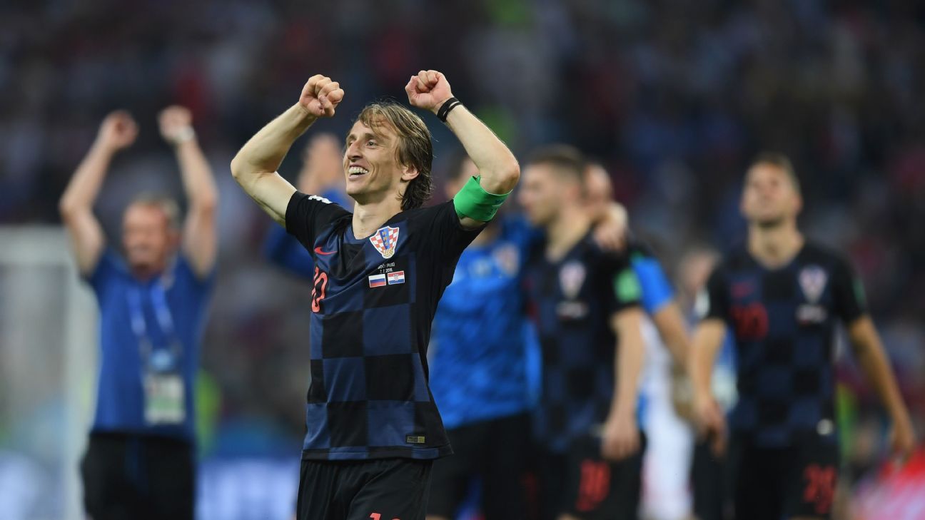 Croatia - England World Cup Semi Final
